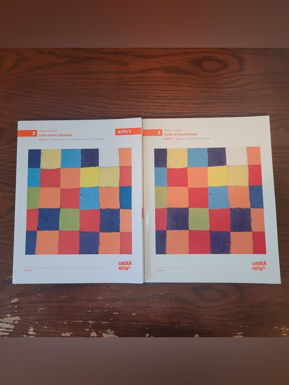 Eureka Math 2 Grade 3 Workbooks Lot of 2 | A Story of Units Apply Modules 3 & 4